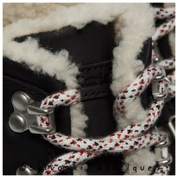 🔥 COMBS FAUX SHEARLING LINED CASUAL BOOTS NWT 🖤 - Picture 6 of 13